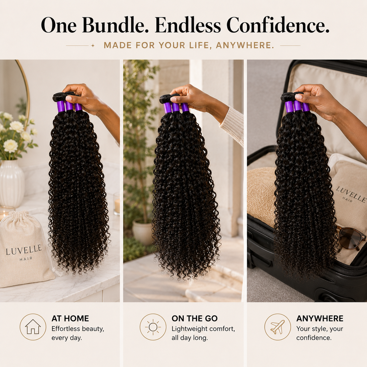 Human Crochet Hair Water Wave For Miracle Knots