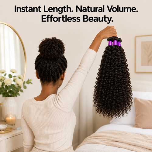 Human Crochet Hair Water Wave For Miracle Knots